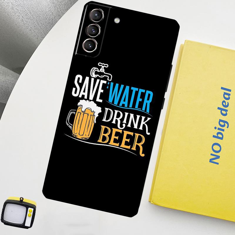 Alcohol Beers Drink Beer Phone Case For Samsung Galaxy S26 S25 S24 Ultra S20 S21 S22 S23 Plus S10 S24 FE S25 FE Cover