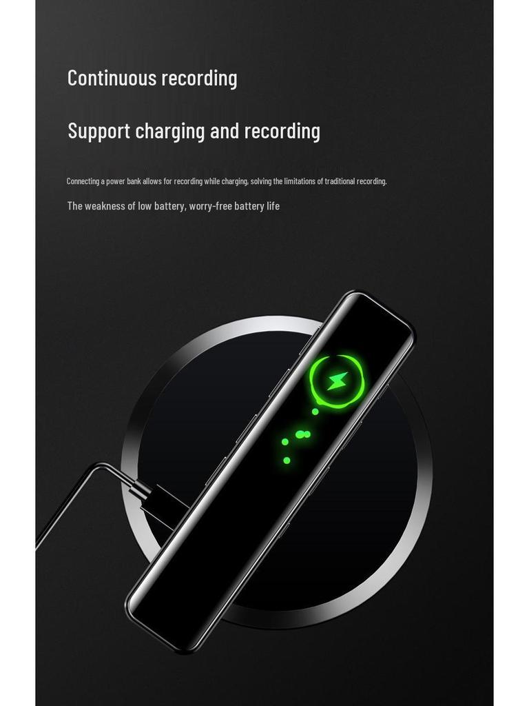 NobiXing G1/G6 HD Voice Recorder with Noise Reduction: Perfect for Students and Meetings, Doubles As Portable MP3 Player.