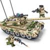 Blocks Kids Building Bricks Boys Toys Puzzle VT-4 Tank Model Military Boys Men Gift Home Decor 105562