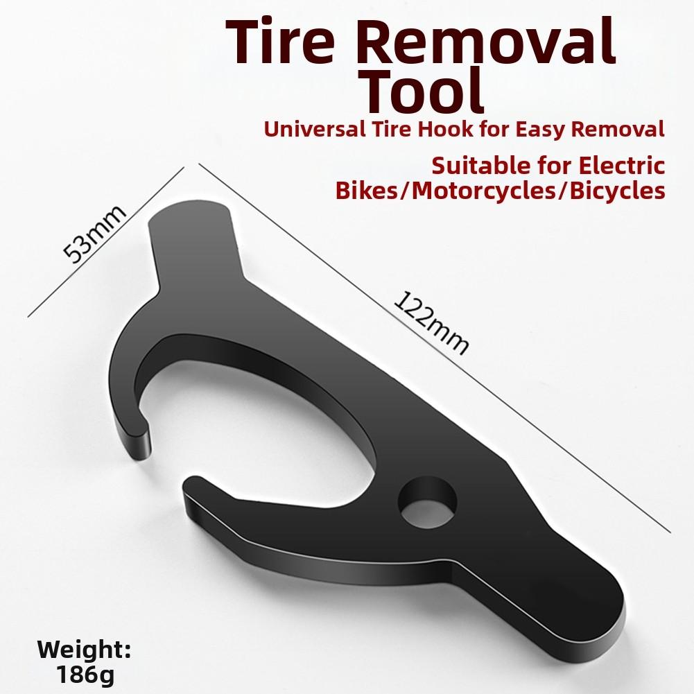 Gentle Tire Handler Auxiliary Wrench Compact Size Design Easy To Store Resilient Wrench Alloy Steel Tire Removal Tool