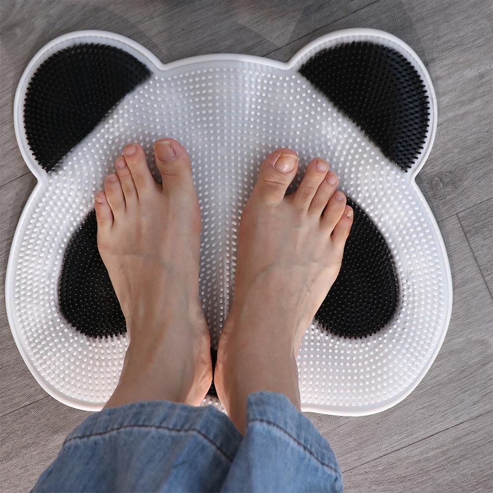 Versatile Anti-slip Mat Cute Floor Pad Floor Carpet Panda Massage Mat  Back Rubbing