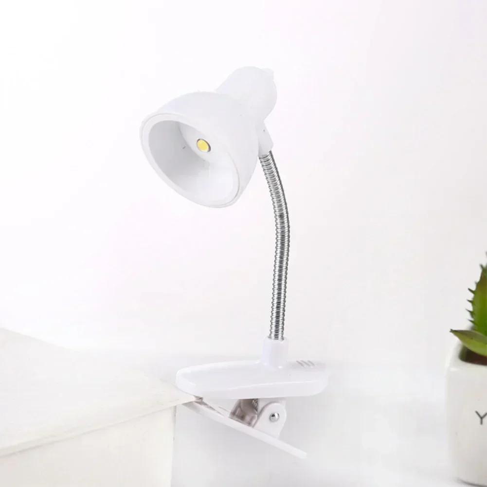 

Mini LED Book Light Night Reading Lights in Dormitory Bedroom Portable Clip Lamp Night Lamp белый