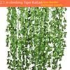 Artificial Grape Leaf Decoration: Green Creeper Vine for Ceiling Plants, Flowers - Wholesale Options Available.