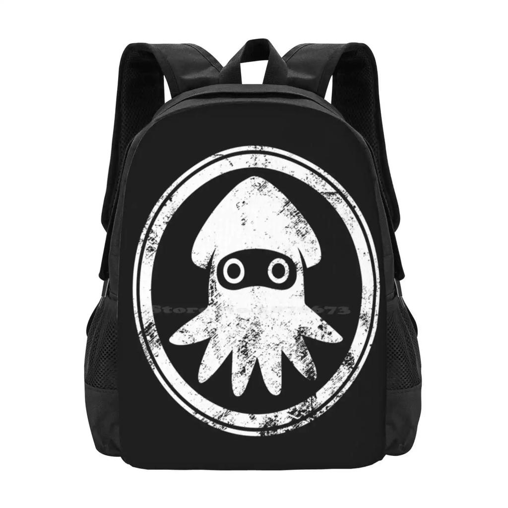 Hail Bloopera Fashion Pattern Design Travel Laptop School Backpack Bag Super Blooper Hail Video Game