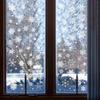 Christmas Decoration Snowflakes Electrostatic Stickers Window Glass Stickers Snowflakes Window Stickers Christmas
