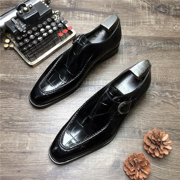 Buy Men's Designer Business Leather Shoes British Style Business Formal ...