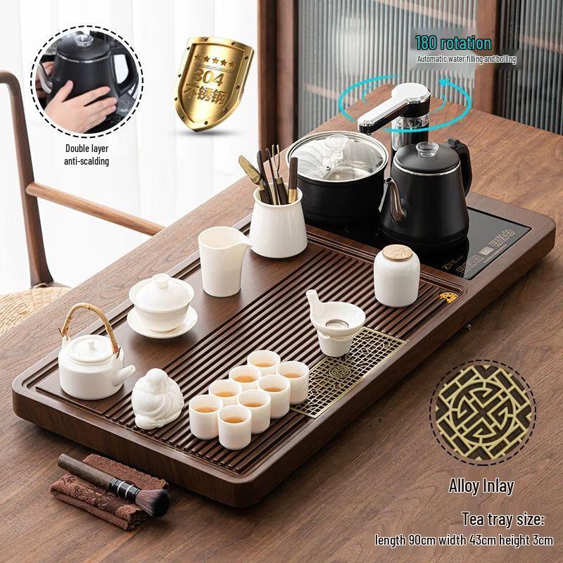 Qianyu Modern Chinese Automatic Celadon Tea Set
