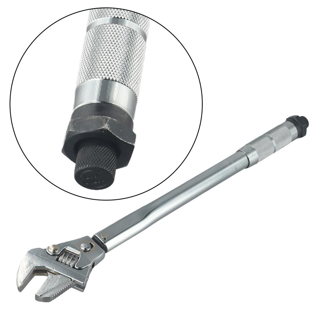 19-110N.m Torque Wrench Multifunctional Wrench Electroplated Finish Rotating Head 4-in-1 Multifunctional Accuracy ±0.1