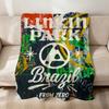 Band Cool Flannel Soft Warm Plush Blanket Sofa Living Room P-Park Pet Hogar Bedroom L-Linkin Gift Home Car Portable From Zero