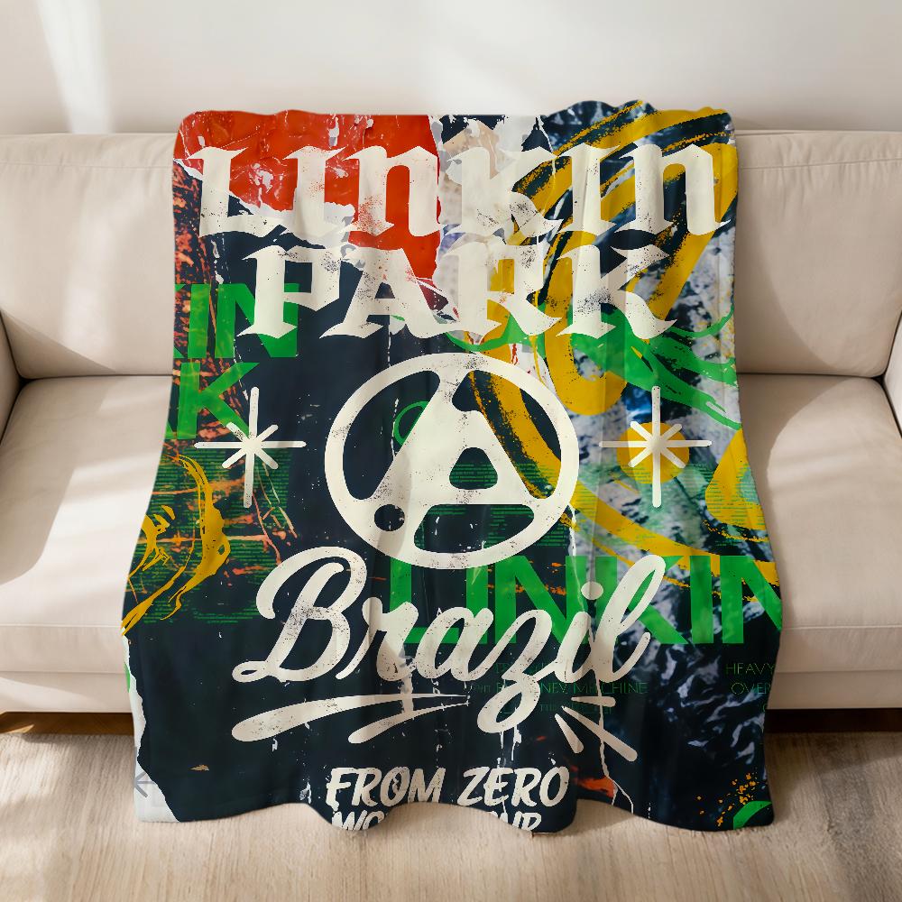 Band Cool Flannel Soft Warm Plush Blanket Sofa Living Room P-Park Pet Hogar Bedroom L-Linkin Gift Home Car Portable From Zero