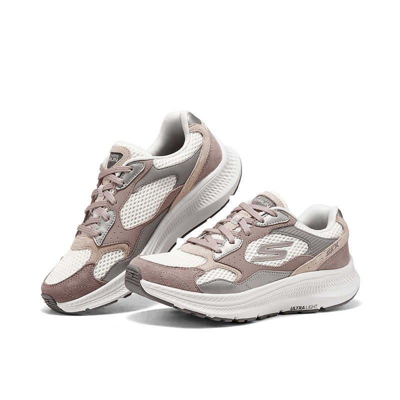 Skechers Go Series Comfortable Versatile Low-Top Running Shoes Women Sneakers Dark-Pink 128630-MVE