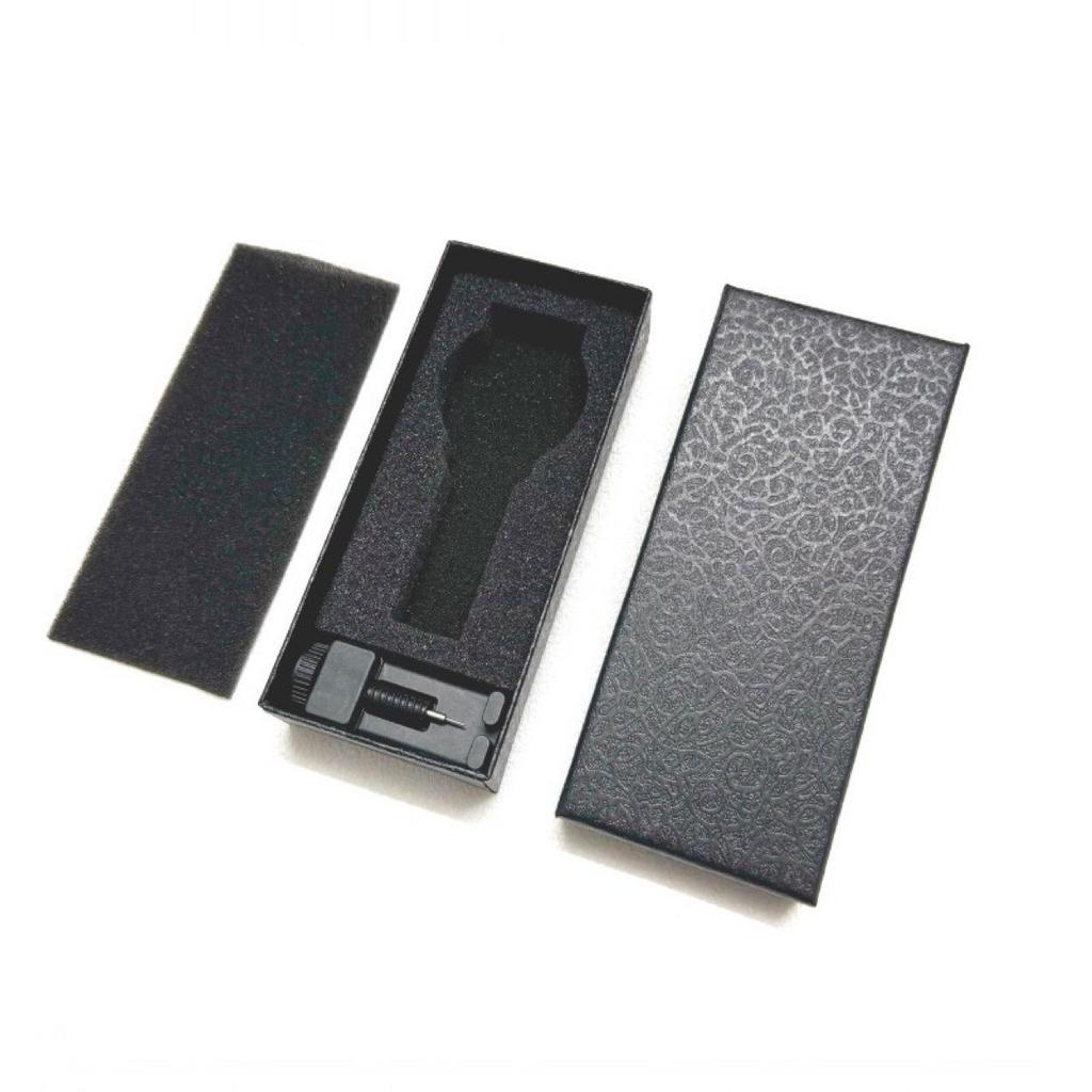 6.5x15cm Rose Pattern Watch and Jewelry Gift Box with Watch Holder