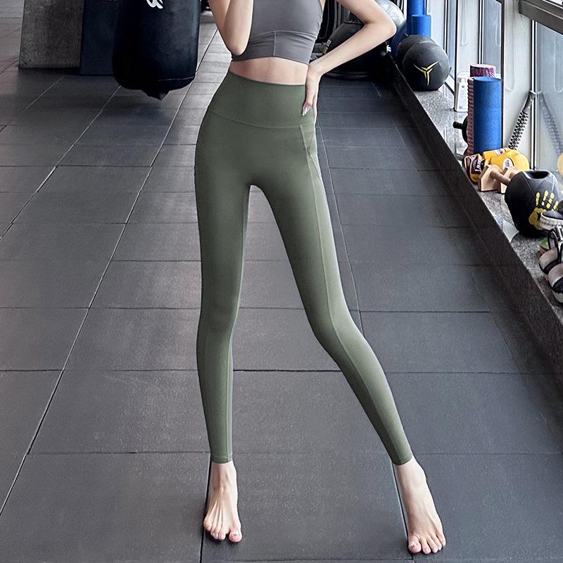 High Waist Tie-Dye Yoga Pants - Slim Fit, Peach Lift, Quick-Dry Leggings for Running and Fitness