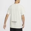 Nike Dri-Fit Uv Short-Sleeve Top With Letter Logo Print Men Tops White HF6169-133