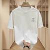 Trendy Brand Short-Sleeved Pure Cotton Men'S Printed T-Shirt Trendy Men'S And Women'S Versatile Round Neck T-Shirt Men'S