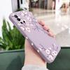 Plum Blossom Phone Case For Oneplus 11 11R 10 10R 10T 9R 9RT 9 8T 8 7 7T Pro 5G Liquid Silicone Cover