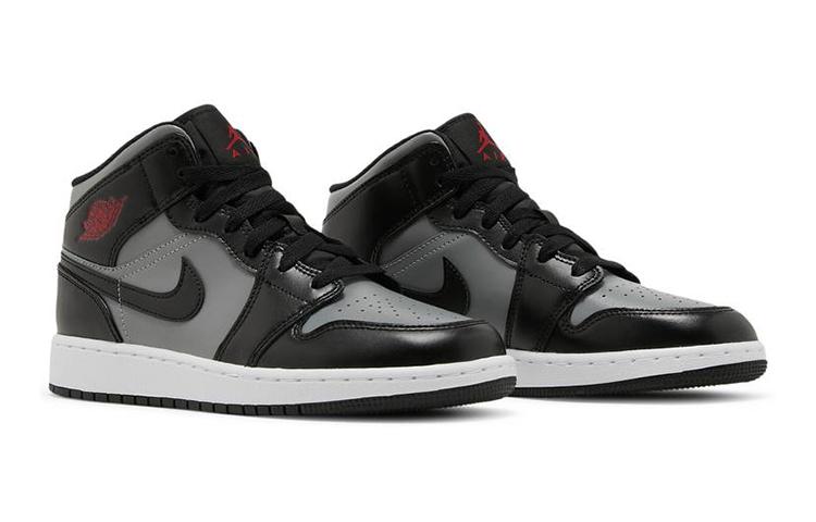 Jordan 1 Mid Shadow Red GS 554725-096