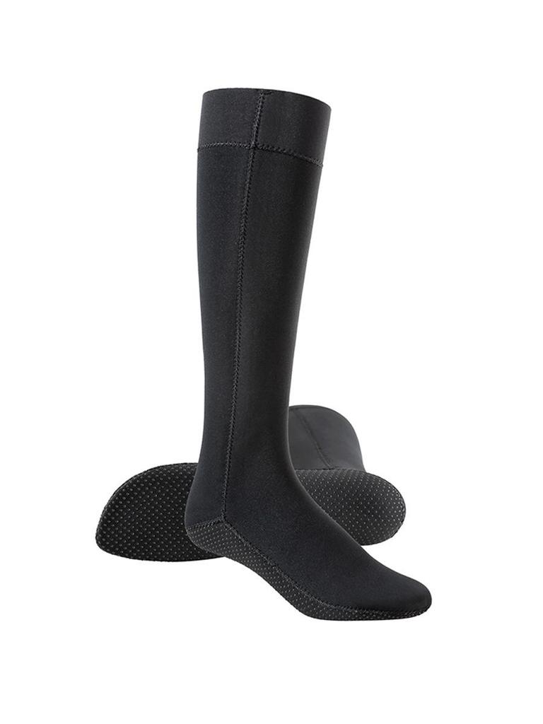 YALISI Nepropustné 3mm potápěcí ponožky: Teplé, protiskluzové, mrazuvzdorné ponožky na pláž a potápění pro muže a ženy