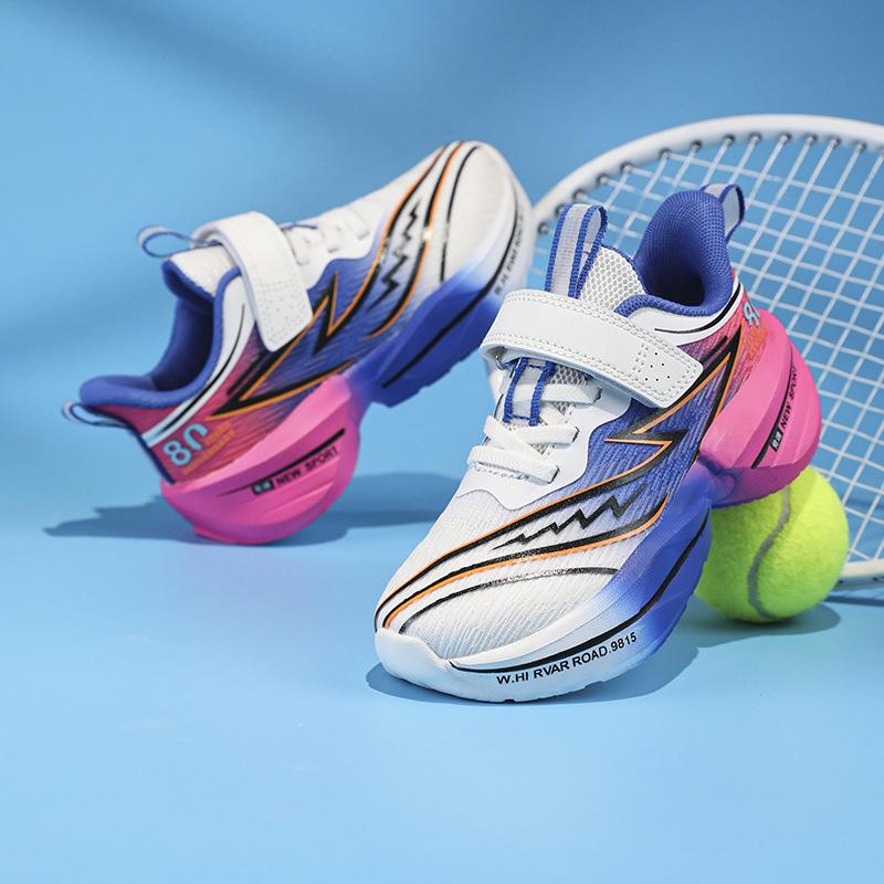 Boys shoes 2025 summer children's sports class sports shoes boys mesh shoes breathable trend running shoes