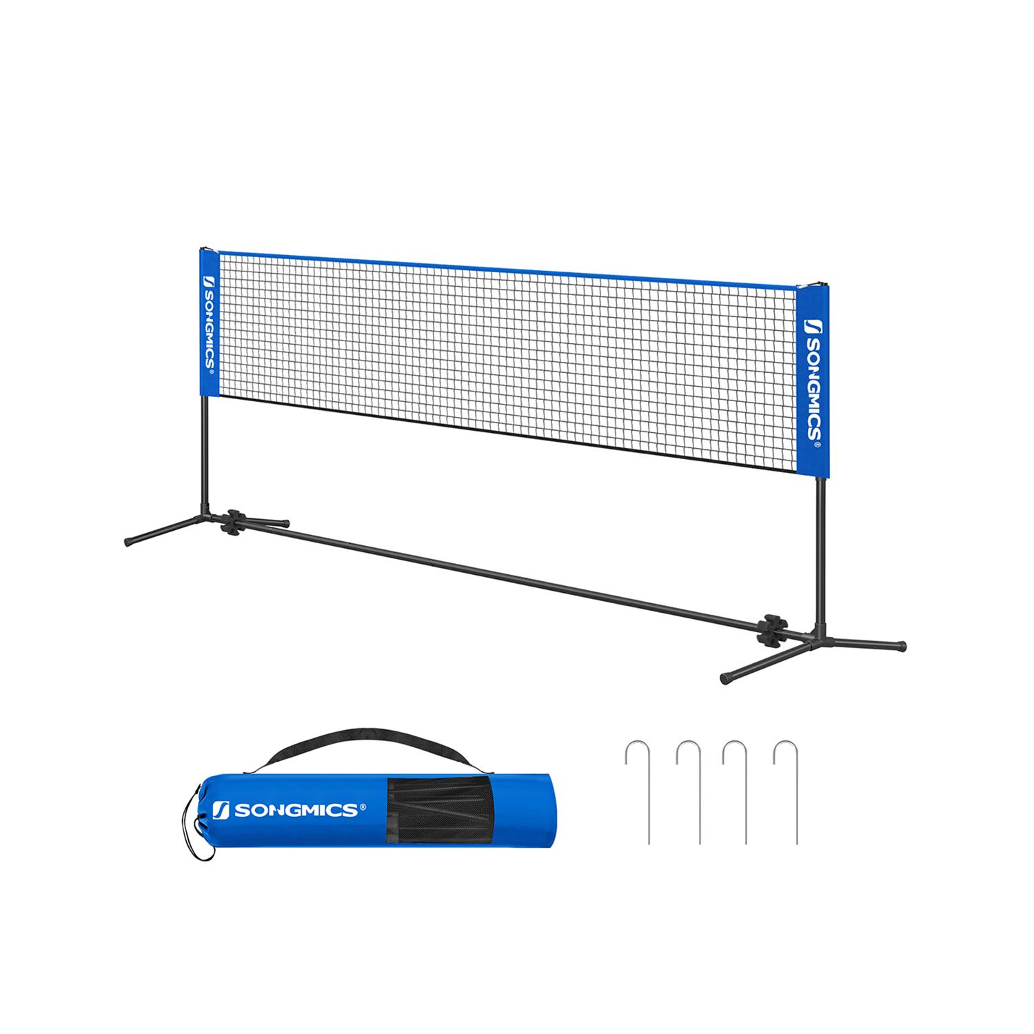 SONGMICS 4m Portable Badminton Tennis Net