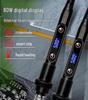 80W Smart LED Electric Soldering Iron Set with Temperature Adjustment and Ceramic Core Desoldering Function.