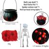 Halloween Witch Cauldron Halloween Desktop Decorations Haunted House Decoration For Homeowners Event Planners Classroom Mantel