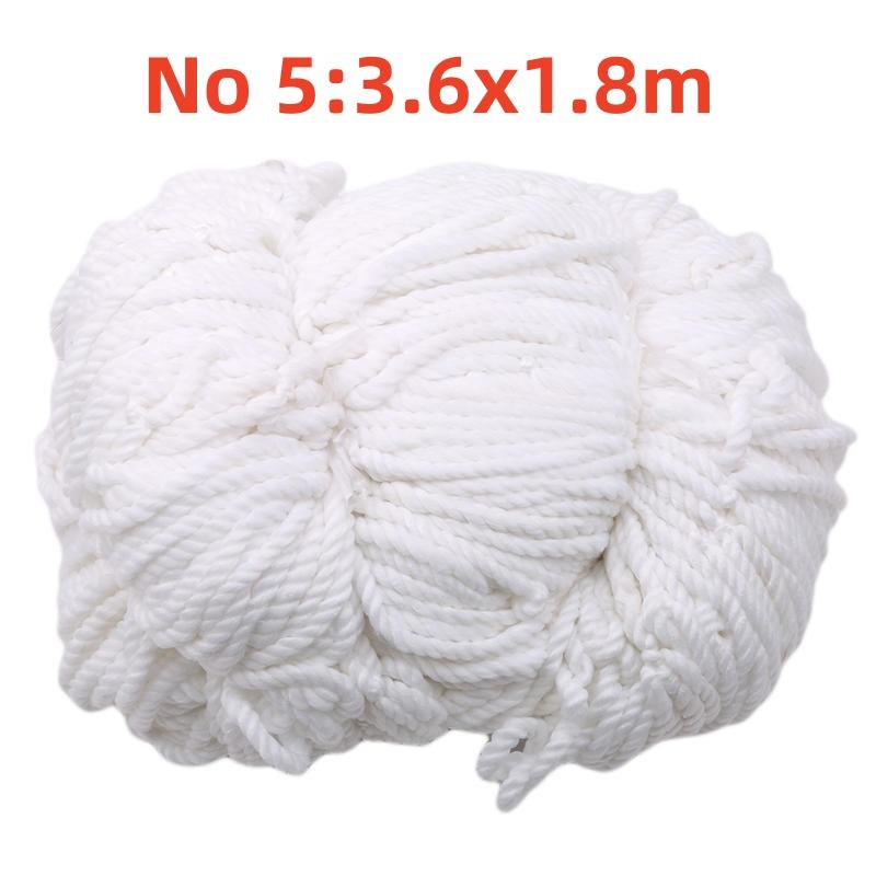 1 pz Rete da Calcio Rete da Calcio a Grandezza Naturale Per Pali da Calcio Allenamento Sportivo Junior 1,8m*1,2m 3m*2m 7,3*2,4m Rete da Calcio