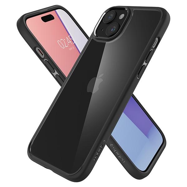 Spigen Ultra Hybrid iPhone 15 6.1"black/matte Black ACS06799