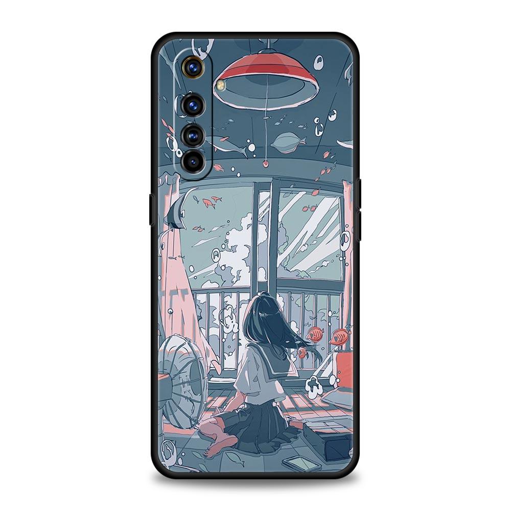

Для Realme GT Neo 2 3 3T 5 Чехол для телефона 12 11 5G 10 9 8 5G 7 6 GT5 GT3 GT2 Pro Plus C21 C11 C25 C35 Чехол Funda de verano Sky для Realme 6 Pro