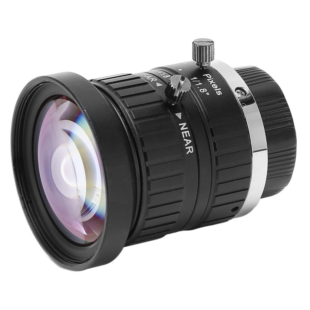 4mm Brennweite Manuelle IRIS Überwachungskamera Aluminiumlegierung Kompatibel mit den meisten Überwachungskameramodellen Objektiv, C-Mount Objektiv,