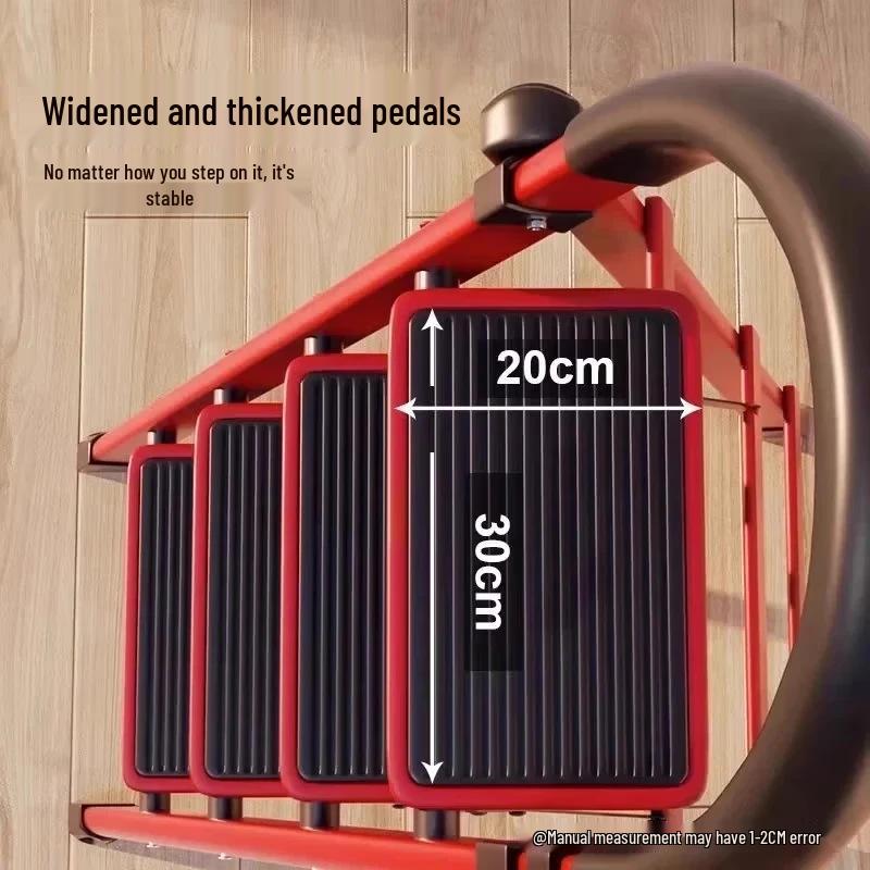 Portable Multifunctional Folding A-frame Ladder: 4 & 5 Steps