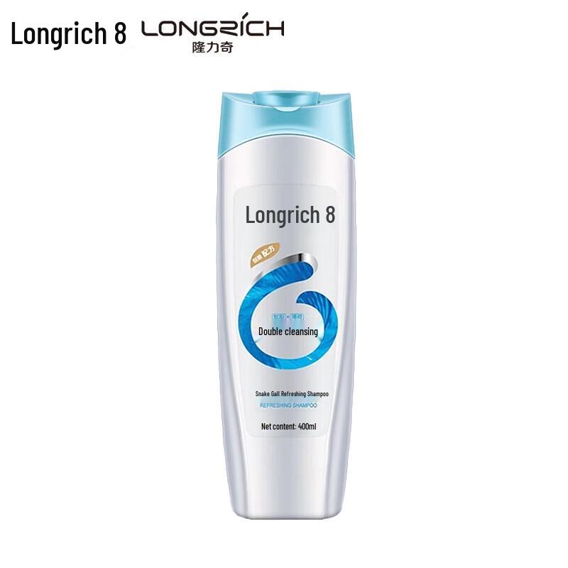 Longliqi Snake Gall Refreshing Shampoo (3 x 400ml Pack)