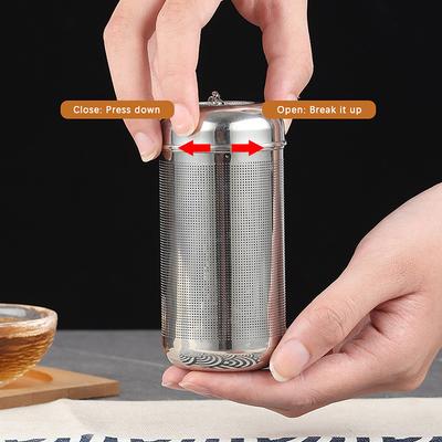 Stainless Steel Tea Infuser Tea Leak Stainless Steel Tea Infuser Diffuser Spice Tea Strainer Herbal Filter Tea Drain With Lid