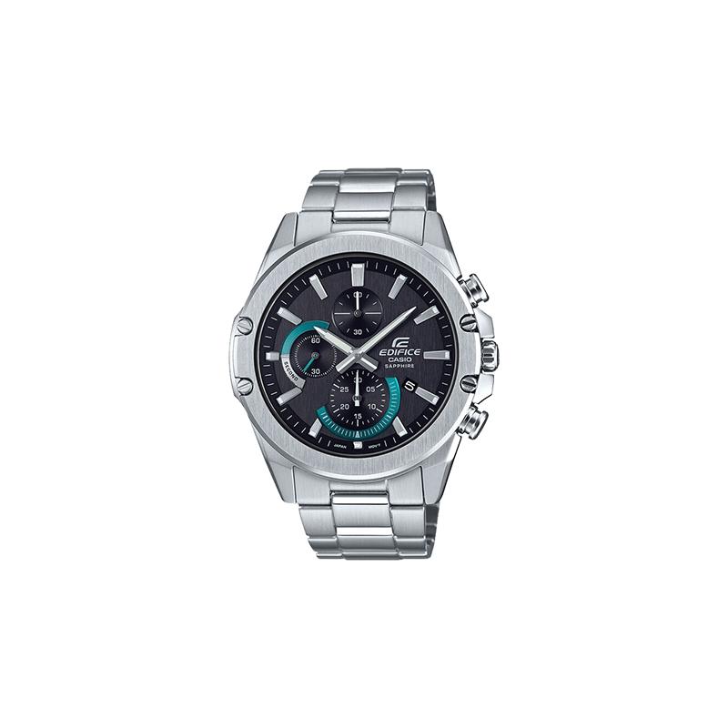 

Casio CASIOEDIFICE Thin Series Artificial Sapphire Mirror Simple Fashion Sports Style Quartz Movement Japanese and Korean Watch Men s EFR-S567YD-1AUPR чорний