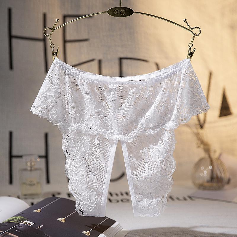 Underwear Erotic Underwear Women's Lace Sexy Panties Open Free Erotic Thong Panties