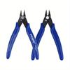 Chrome Vanadium Steel Industrial Electronic Pliers for Wire Cutting, Trimming Plastic, and Electronic Feet - Durable Model DIY Hand Tool Scissors