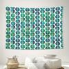 Boho Tapestry Wall Hanging Nature Green Leaves Pattern Decor Aesthetic Room Divider Dorm Wall Art Tropical Forest Backdrop Home