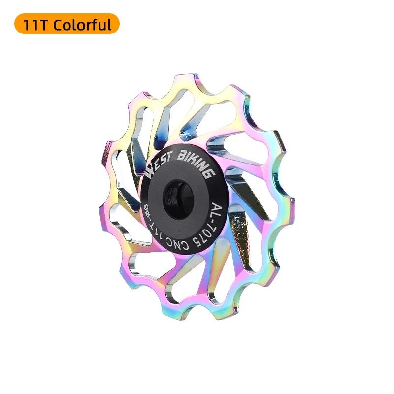 1 PZ 11T/13T Cuscinetto Ceramico Leggero Ruote Puleggia Cambio Posteriore Bicicletta da Strada per Deragliatore Posteriore MTB Puleggia CNC