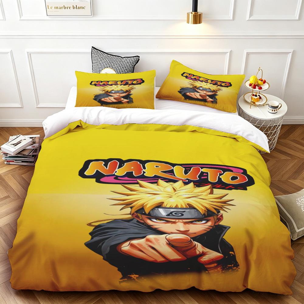Κάλυμμα Παπλώματος για Εφήβους Naruto Anime Σετ Κλινοσκεπασμάτων Κάλυμμα Παπλώματος για Παιδιά Αναπνέον και Φιλικό προς το Δέρμα Υπνοδωμάτιο Σπίτι Φοιτητική Εστία