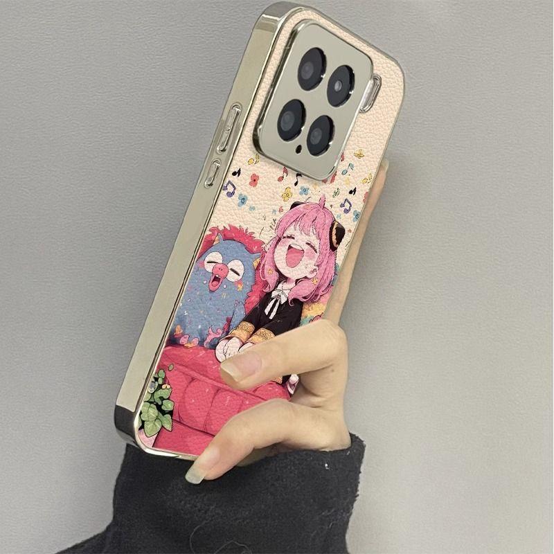 Full Coverage Silicone Phone Case IPhone 15 With Anti-Drop Protection Featuring Singing Girl Design Xiaomi 15