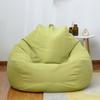 New Extra Large Bean Bag Chairs Couch Sofa Cover Indoor Lazy Lounger For Adults Kids Sellwell (does Not Include Padding)-100 * 120cm-Brown