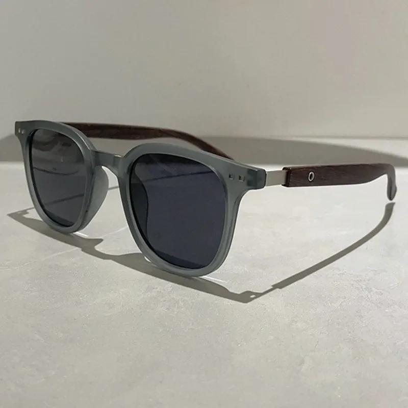 New Men Vintage Wooden Frame Sunglasses Classic Men's Sunglasses Polarized UV Protection Driving Eyewear Outdoor Shades Goggles