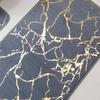 3Pcs/Set Non-slip Toilet Carpet Quick Dry Polyester Marble Toilet Lid Cover Bathroom Rug for Home