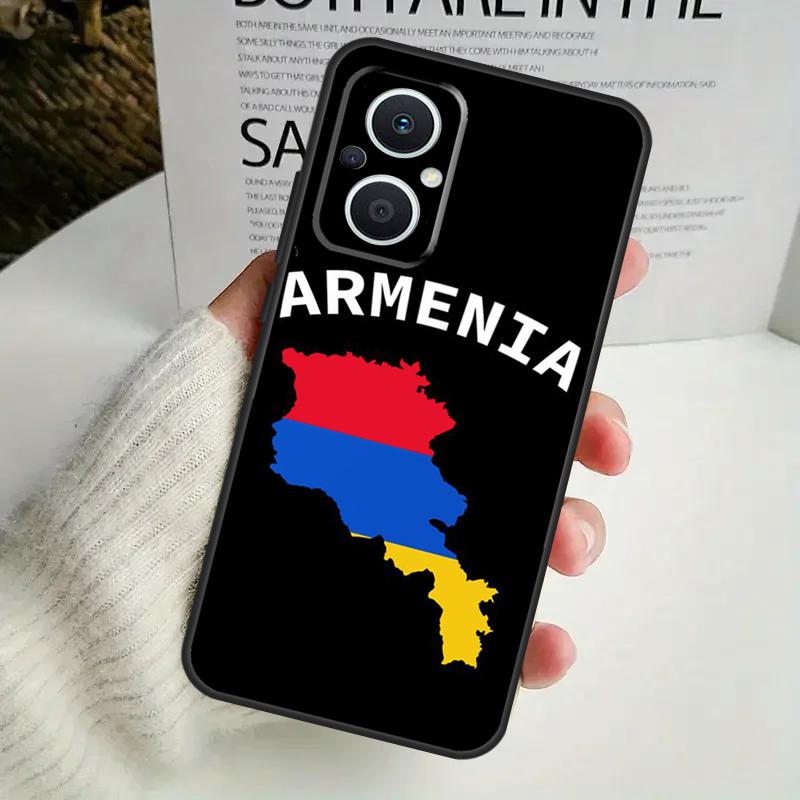 Armenian Flag Case For OPPO Reno 10 Pro 11F 4 5 6 7 8 Lite 4Z 5Z 8T OPPO Find X2 X3 X5 Lite X6 Pro Cover