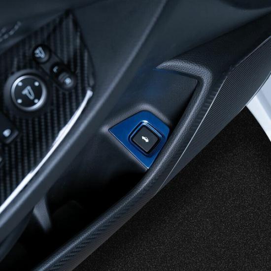 For Honda Accord 2018- Blue Titanium Back Door Tailgate Switch Cover Trim 1X