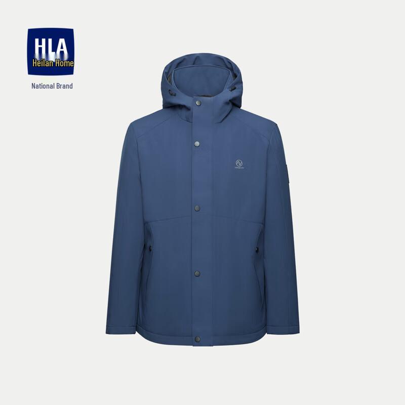 

HLA Men s Graphene Warm Hooded Casual Jacket 185/100A (54)