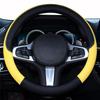 HUACHENG Lenkradbezug für kleine Kei-Fahrzeuge, echt, universell, geeignet für den normalen Lenkradschutz, maßgeschneiderte Innenraum-Autozubehörteile
