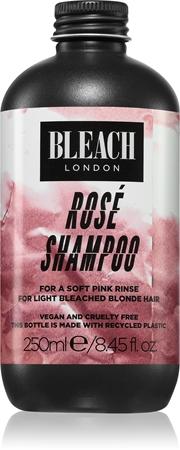 

Bleach London Rosé Road Rosé Hair Color Shampoo For Blonde Hair TU прозрачный