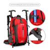 Fixed Hiking Poles, Hiking Backpacks, Multi-functional Camping Bags, Large Capacity Waist Protection, Outdoor Hiking Bags