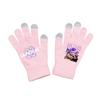 Kids Boys Girls Kpop Hunters Derpy Rumi Zoey Mira Printed Velvet Autumn Winter Warm Knitted Gloves